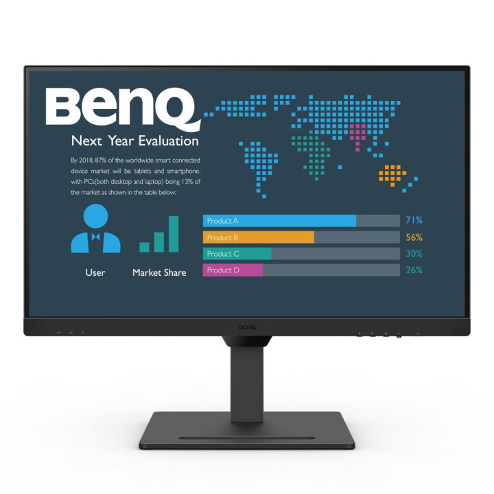 BENQ 27  IPS QHD 2560X1440 USB-C 65W DPX1HDMIX1